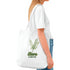 Unisex 100% Cotton Canvas Tote Bag with Zipper - Save Earth